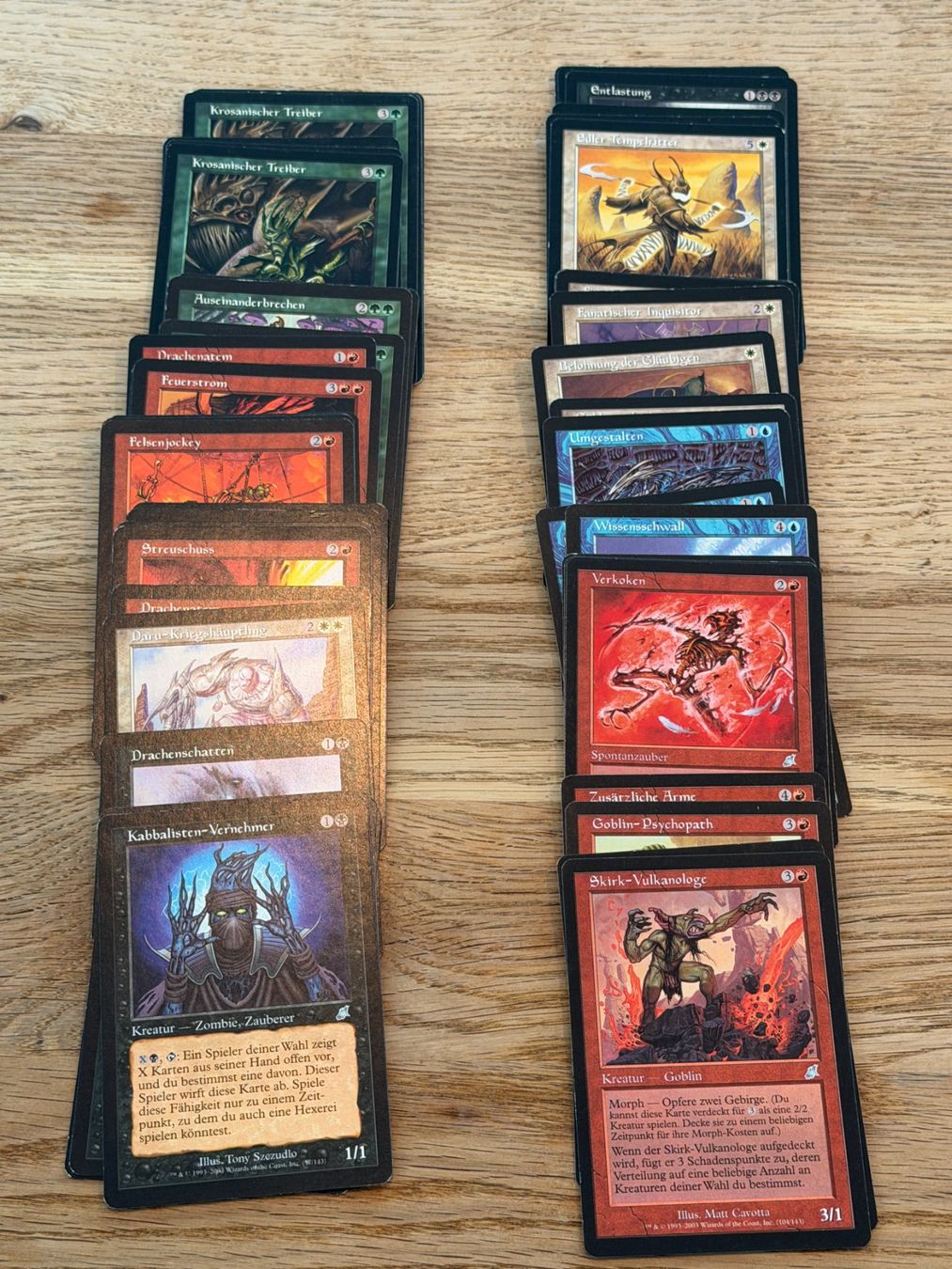 Magic The Gathering Sammelbilder & Trading cards: MTG // Bulk // Scourge // Plagen // ca.58 Karten – Gebraucht aus Münchwilen TG von LegendaryDarkNights 1