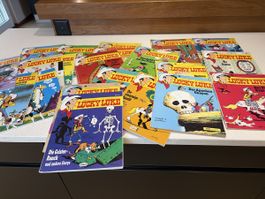 Lucky Luke Comic Sammlung Konvolut verschiedene Bände
