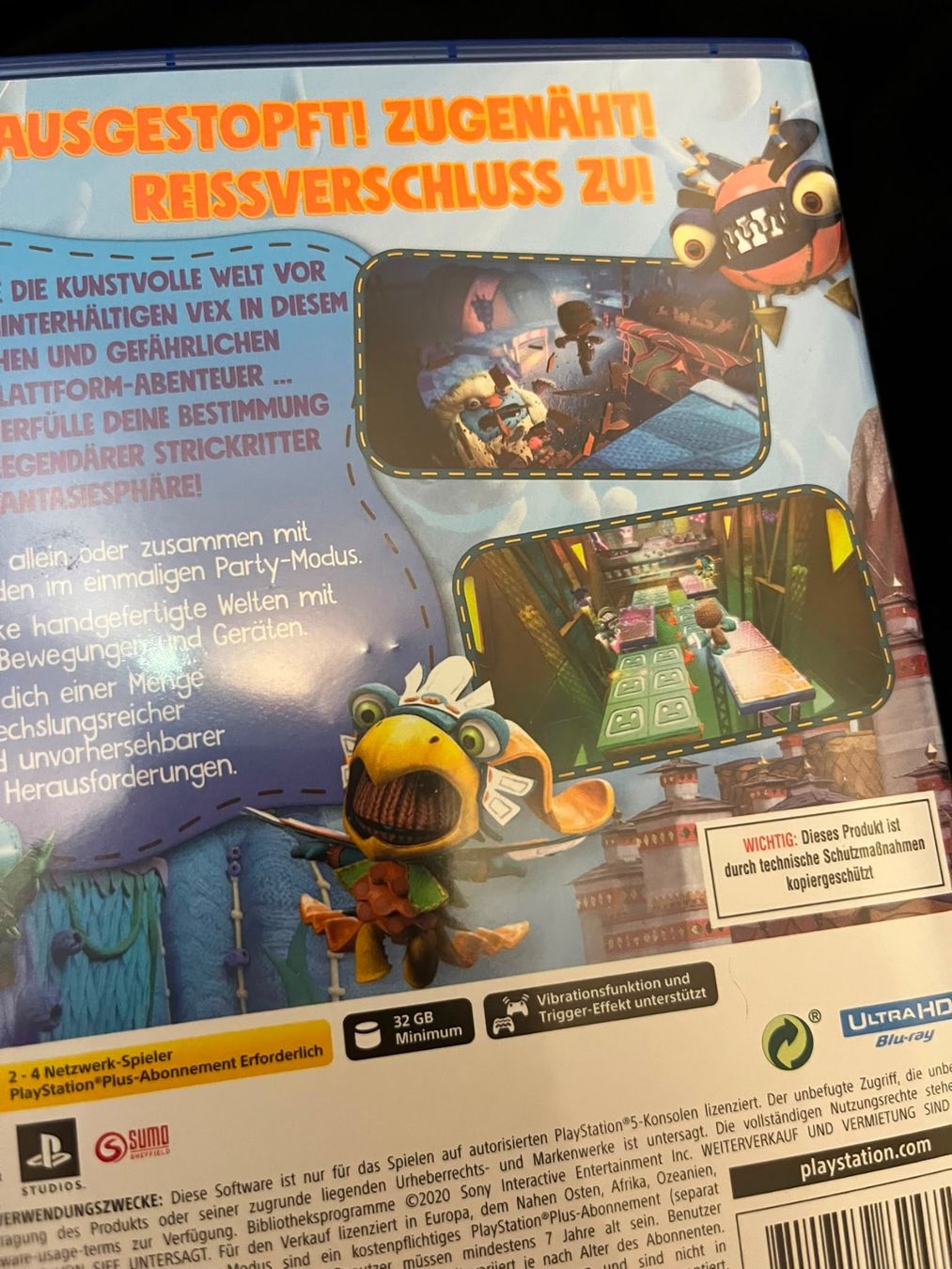 Spiele: Sackboy A Big Adventure PS5 – Gebraucht aus Onex von DanielaD.S. 3