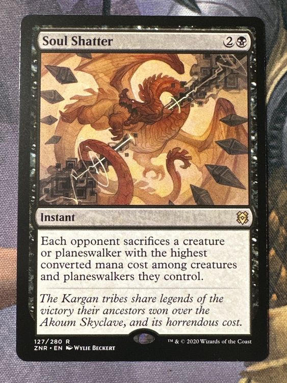 Soul Shatter 127/280 Boosterfrisch (Neu (gemäss Beschreibung)) in