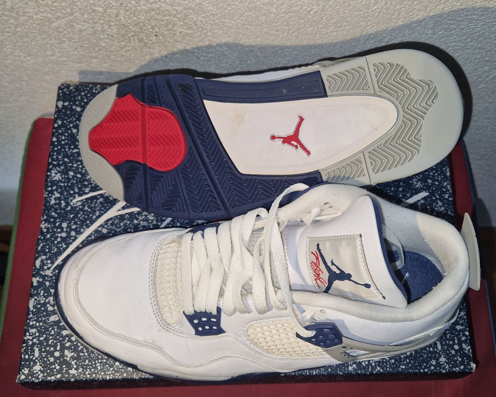 Jordan Scarpe da uomo: Jordan 4 Retro Midnight Navy – Usato da Zürich venduto da iAmmann 3
