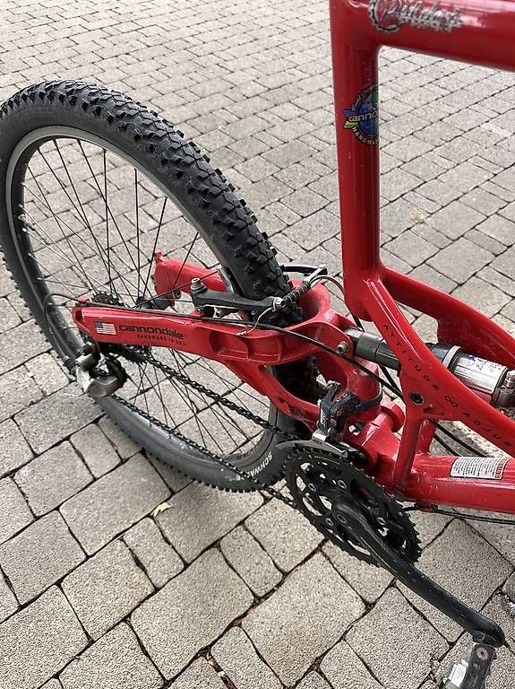 Cannondale Velos: Cannondale Super V 700 MTB – Gebraucht aus Meilen von simjaeg 4