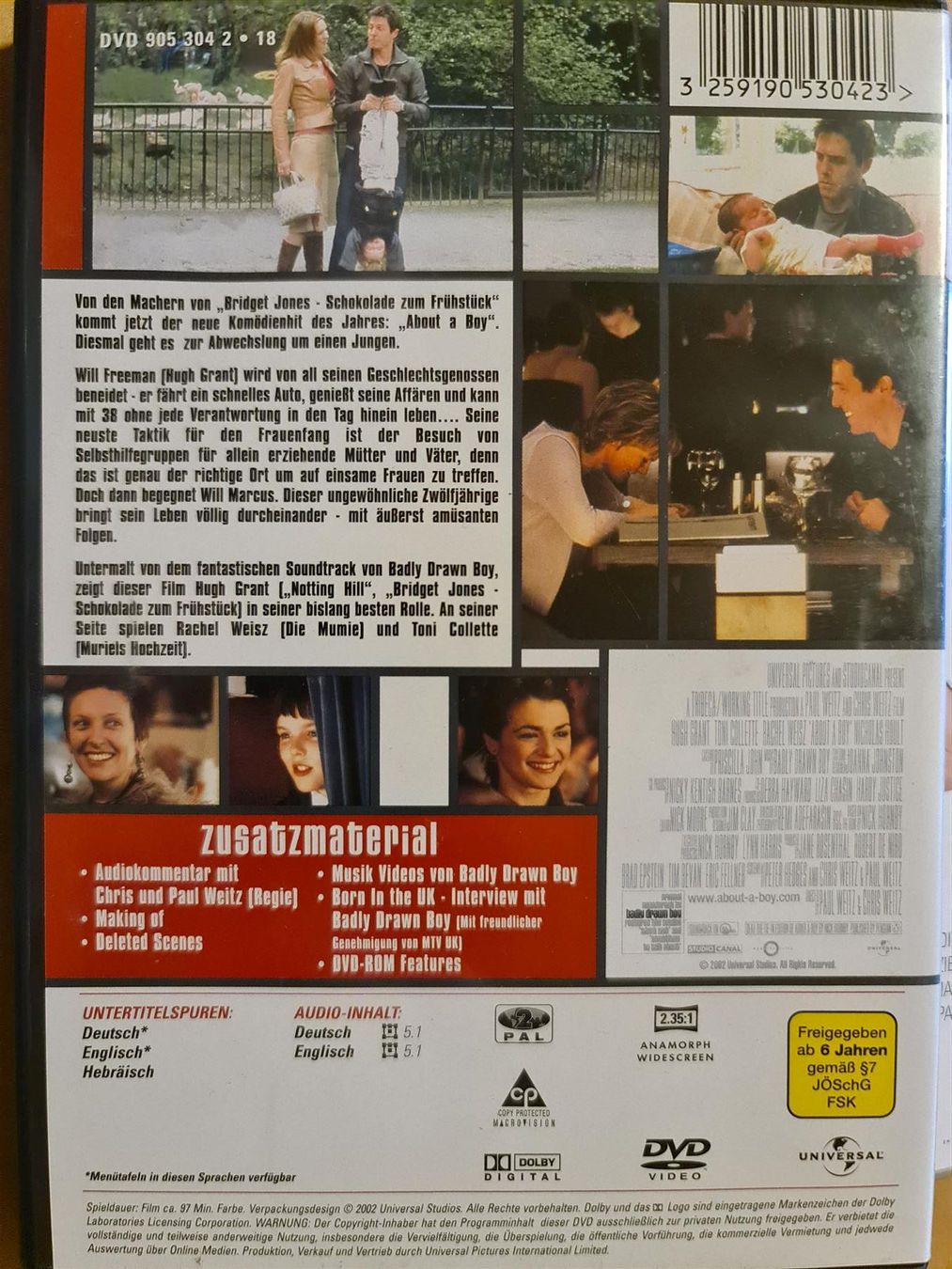 Tutti i DVDs: about a boy - english version – Usato da Dintikon venduto da Vexi 1