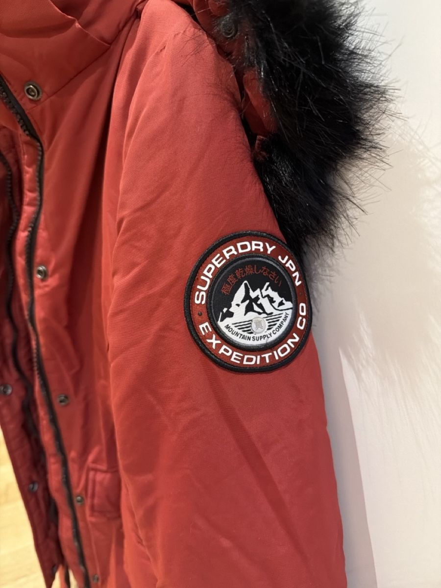 Superdry Cappotti: Superdry Everest Winterjacke, Rot – Usato da Ulisbach venduto da joelsj 3