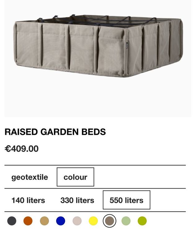 Hochbeet max 550l, auch für Terrasse | Kaufen auf Ricardo