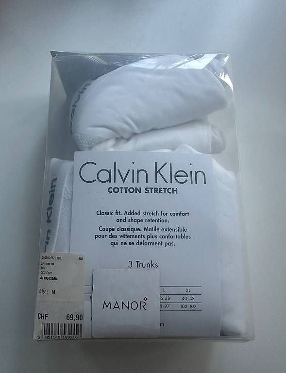 Biancheria intima: Calvin Klein Men's Boxers, Size M, New – Usato da Zürich venduto da eliab02 1