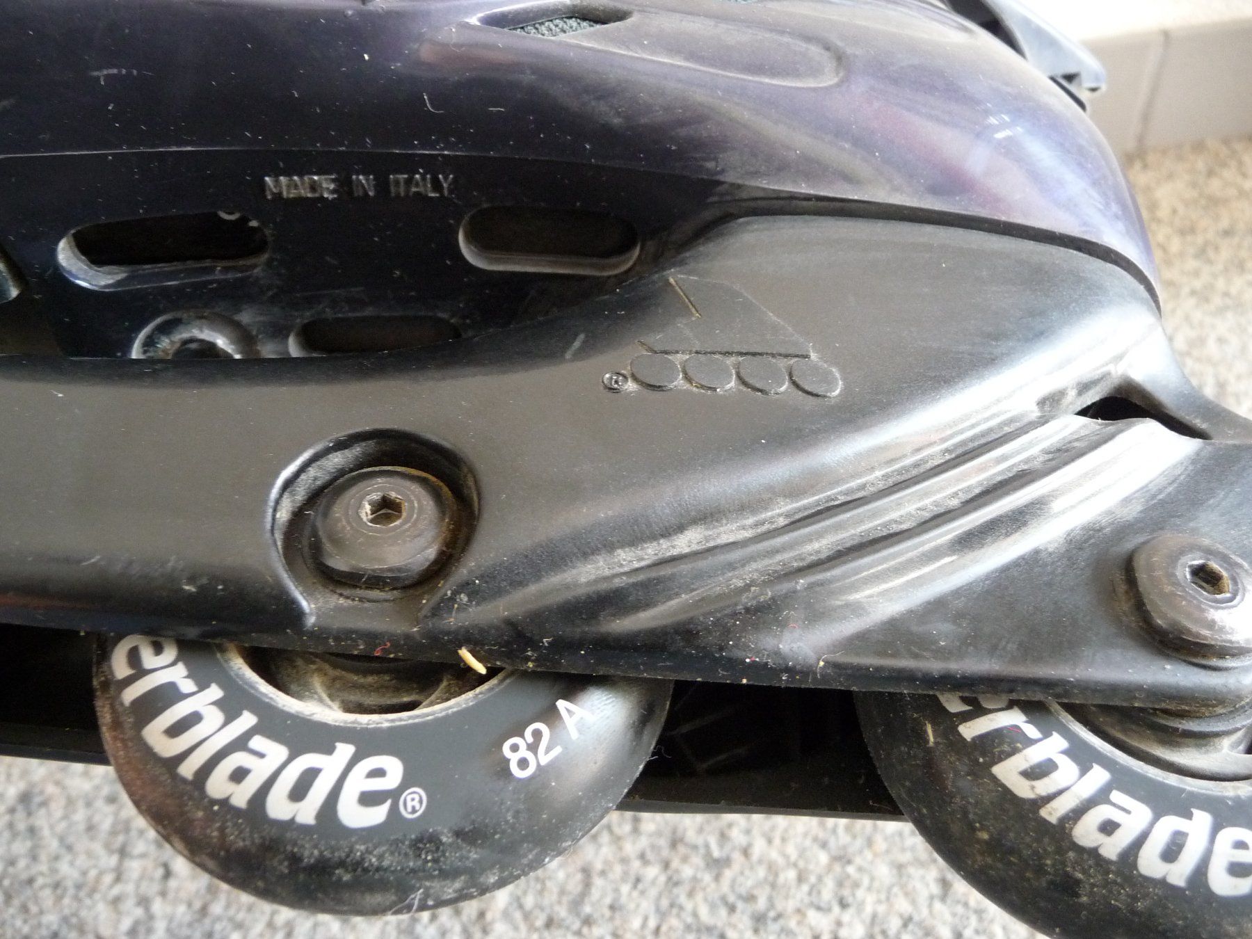 Pattini in linea & Pattini a rotelle: original VINTAGE Rollerblade Bravoblade GL Grösse 29,5 – Usato da Winterthur venduto da ricofly 4
