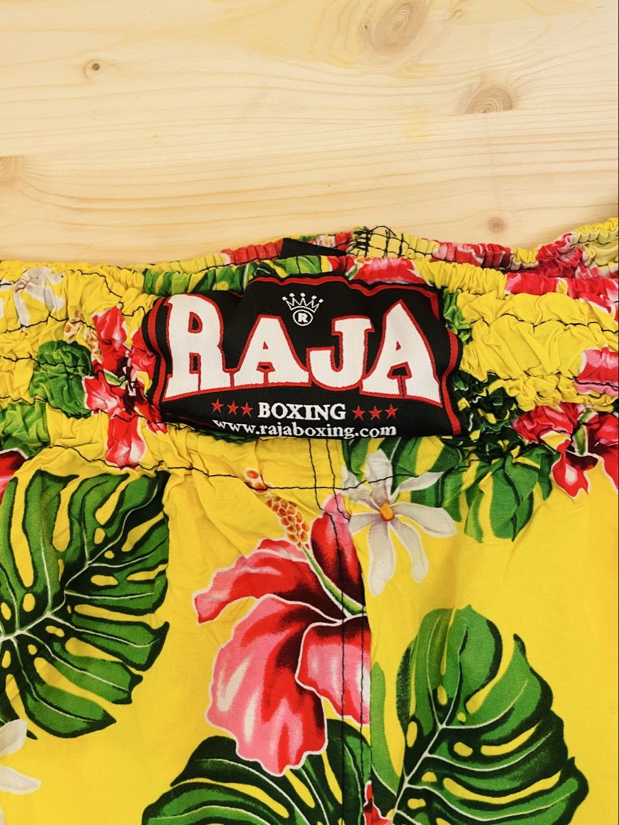 Pantaloni: Raja Boxing Shorts gelb Gr.XL – Usato da Basel venduto da MarkenundKleidung 1