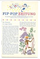 Fip-Fop Zeitung , Nestlé, 1957 Heft Nr. 1 Frühjahr