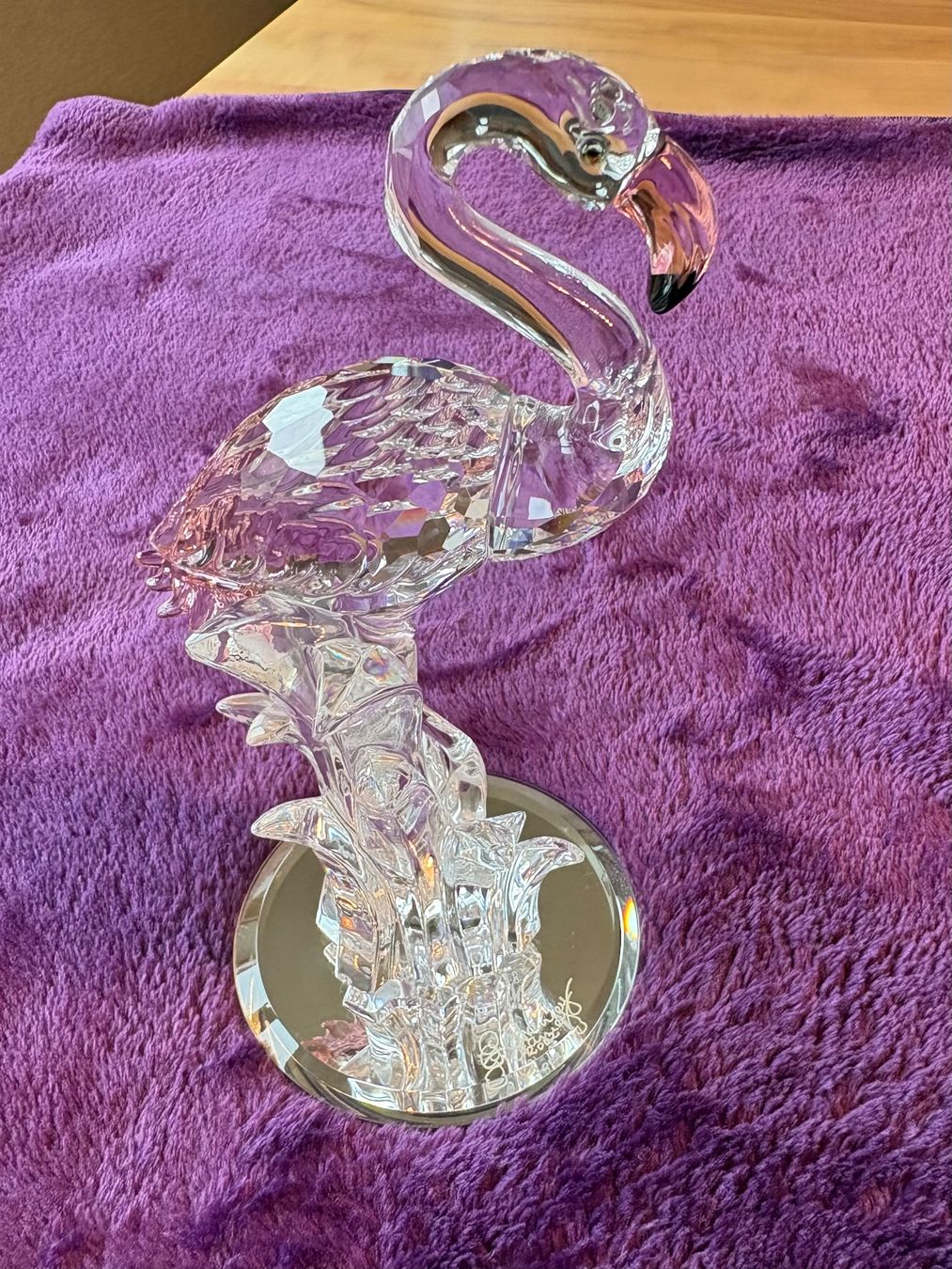 Swarovski Figuren: Swarovski Kristallflamingo – Gebraucht aus Oberflachs von raka09 2
