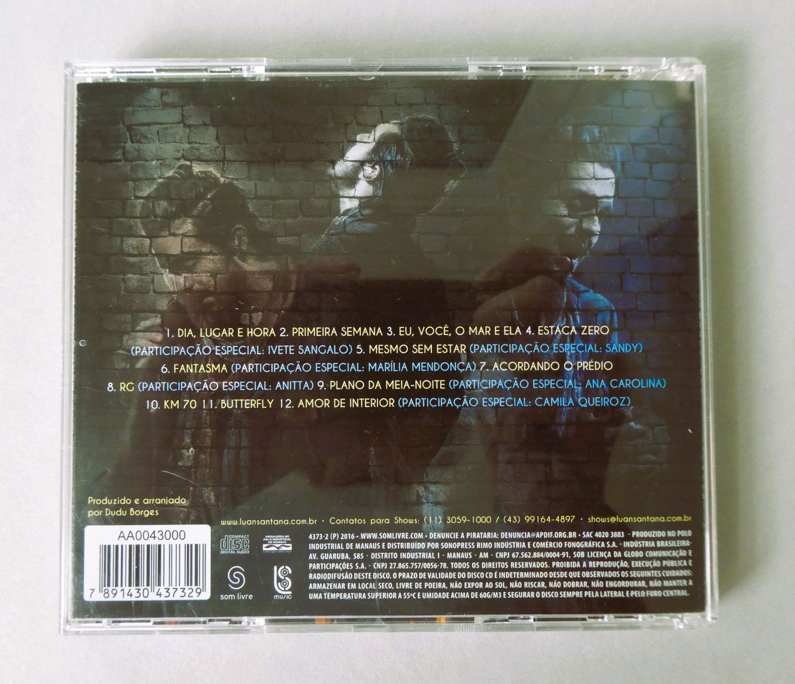 CD: CD Luan 1977, Luan Santana, 2016 – Usato da Watt venduto da Mandinka 2