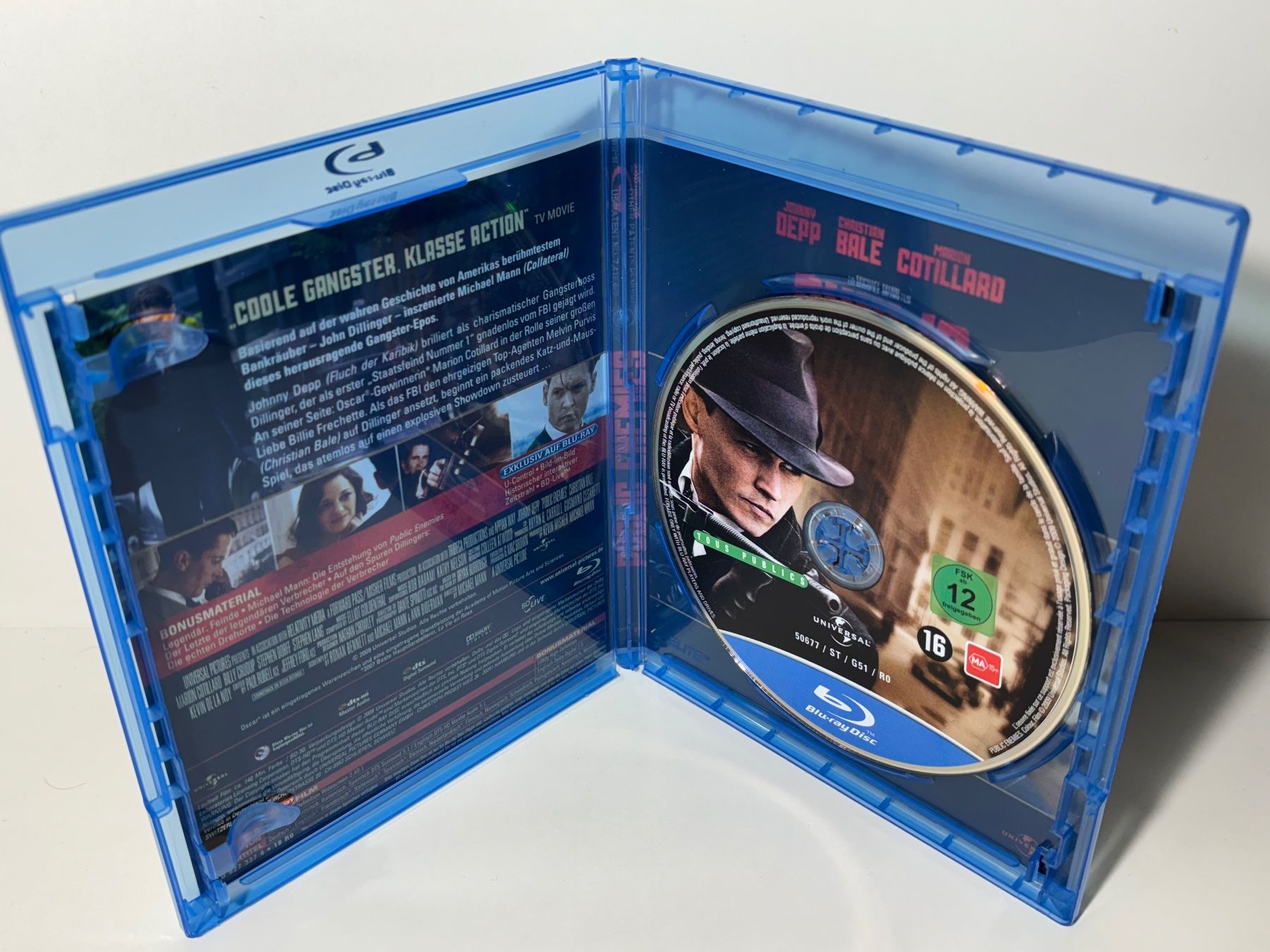 Alle DVDs: Public Enemies Blu Ray – Gebraucht aus Wilderswil von Sstriker 2
