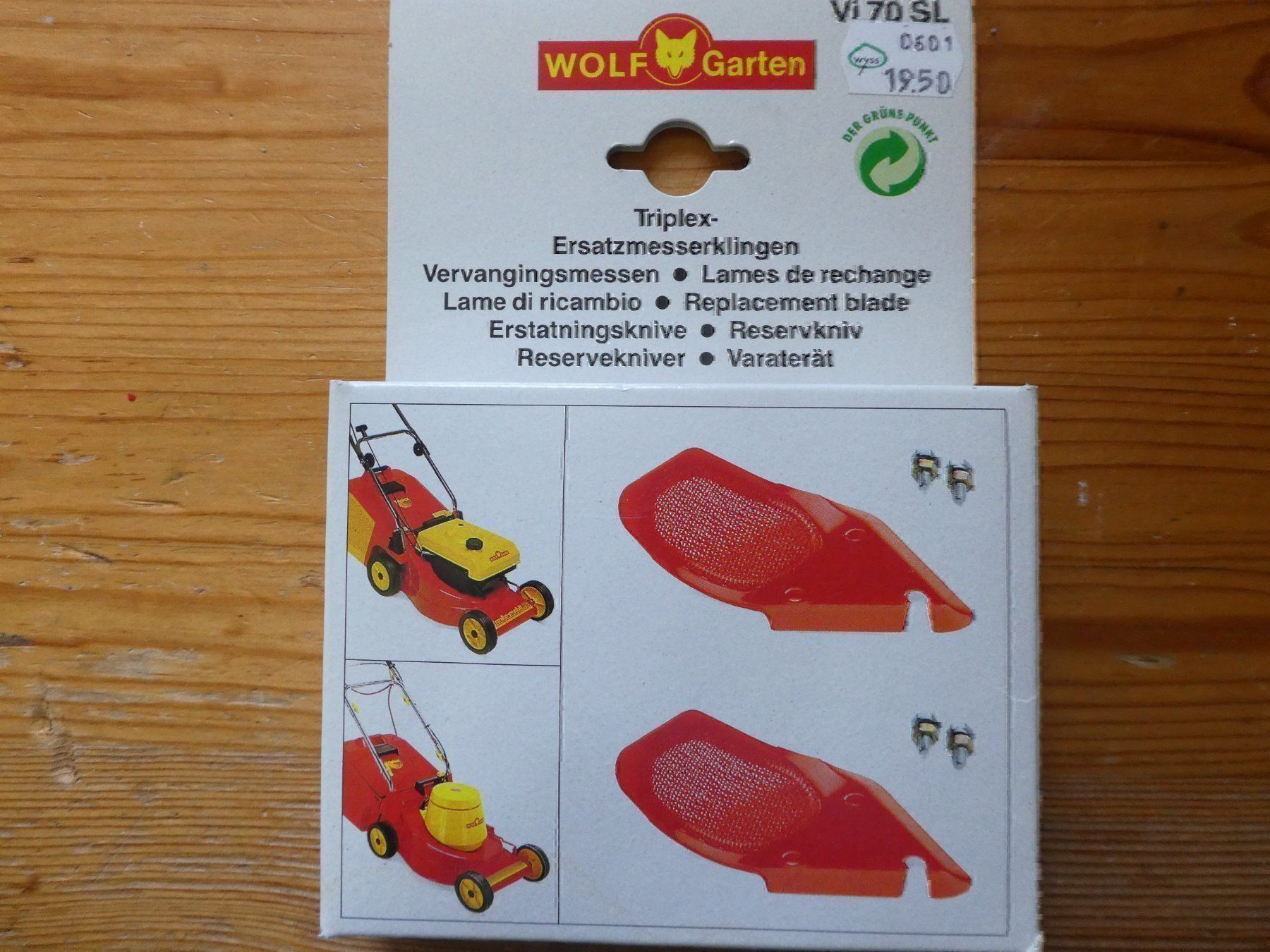 Tagliaerba: Ersatzmesser – Nuovo e nell'imballaggio originale da Volketswil venduto da Hadihui 1