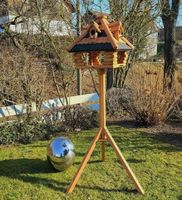 Vogelhaus mit Ständer Futterhaus aus Holz NEU!!!