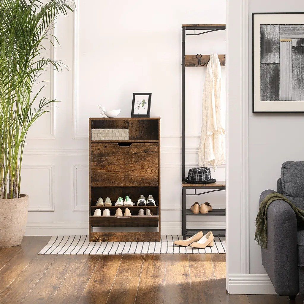 Armadi: Schuhschrank mit 2 Klappen, Schuhregal – Nuovo e nell'imballaggio originale da Winterthur venduto da aredo 6