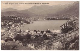 Lugano - Standseilbahn Monte San Salvatore