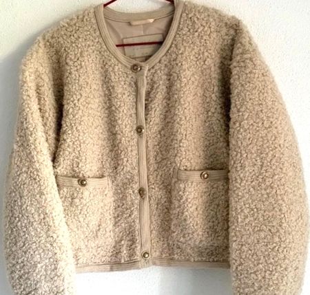 Teddy Jacke wie neu