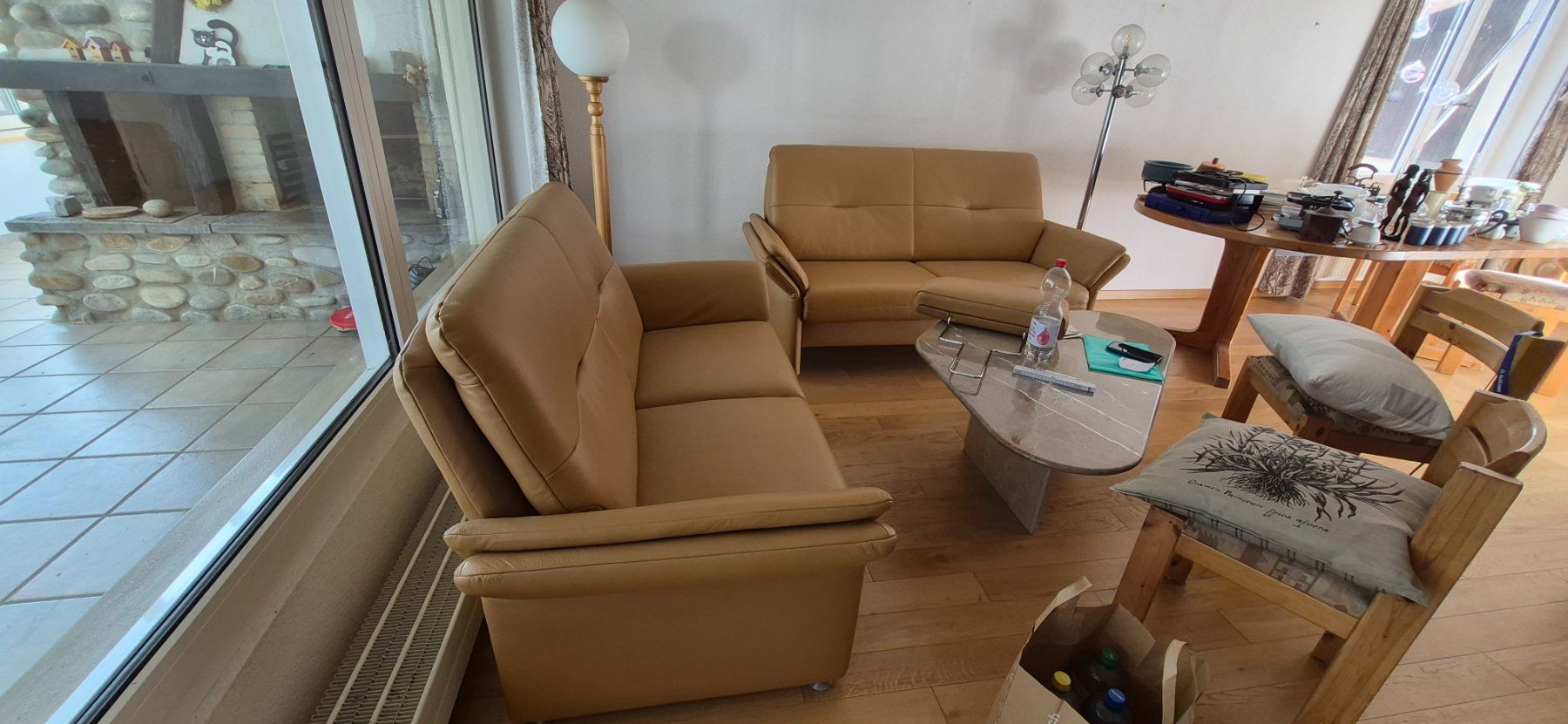 Sofas: Leder Sofa braun – Neuf (Voir description) à Biberist par Mpilot 6