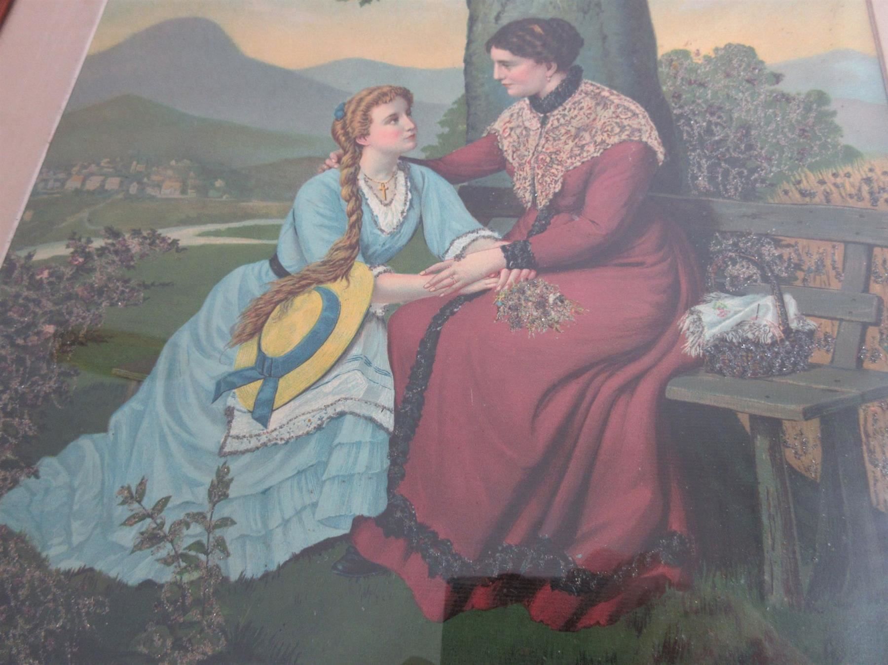 Foto & Immagini: Druck "Wenn du eine Mutter hast" um 1900 – Usato da Binningen venduto da mondoantico 3