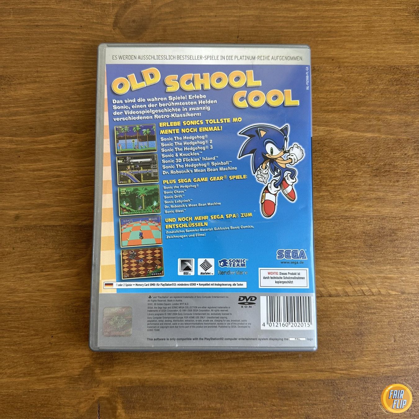 Sonic Giochi: PS2 Sonic Mega Collection Plus – Usato da Luzern venduto da fairflip 2