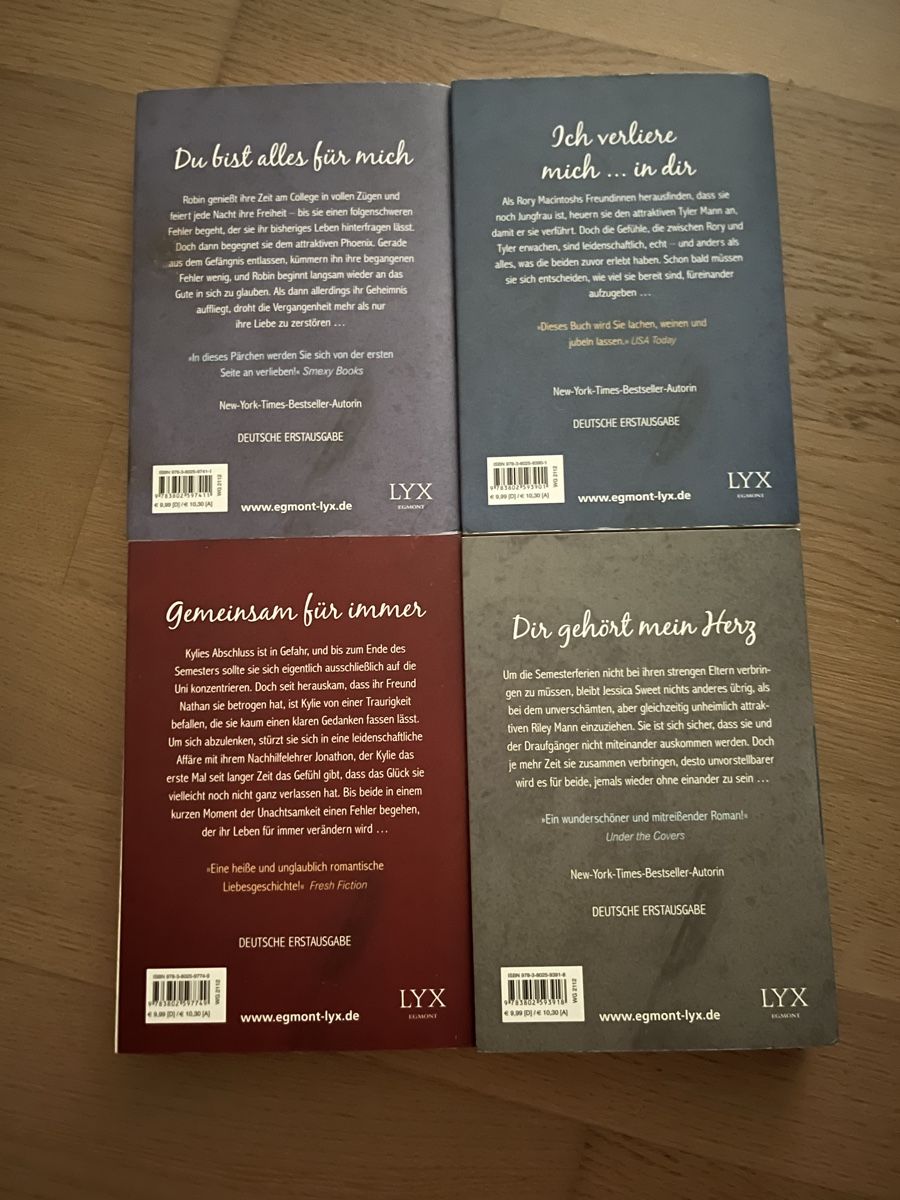 Livres: 4 Romane von Erin McCarthy - True Serie  – D'occasion à Dallenwil par vani_lia 1