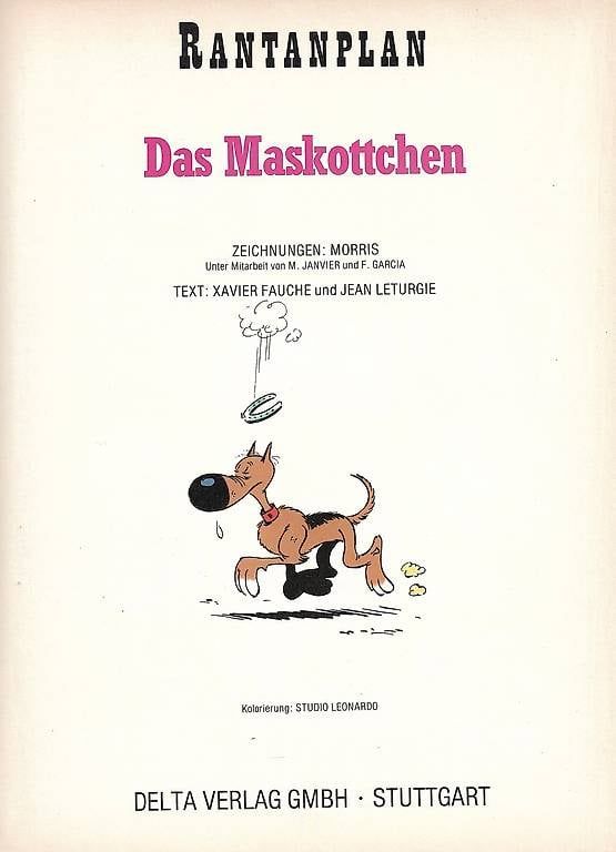 Fumetti: Band 1  mit Maskottchen – Usato da Zürich venduto da Nistiman 1