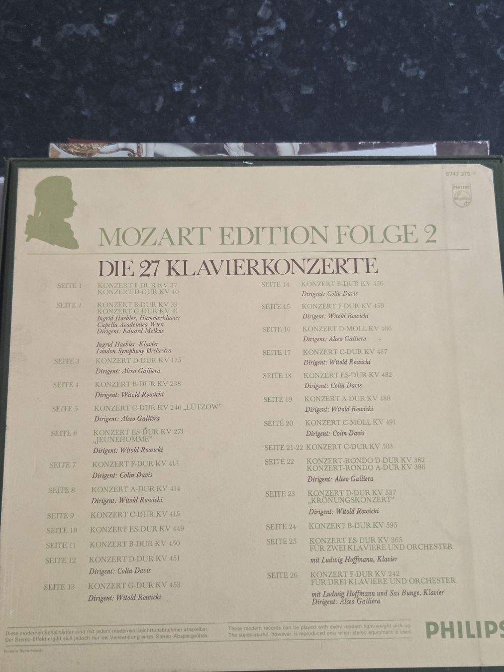 Dischi in vinile: Mozart Edition, Folge 2 – Usato da Müntschemier venduto da Fee_00 1