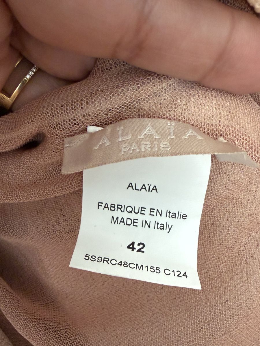 Alaia Vestiti: Robe Alaïa beige taille M( 42IT) – Usato da La Croix-de-Rozon venduto da ben_9qlz 4