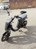 Elektroroller Schwarz mit Ladegerät und 2 Schlüsseln