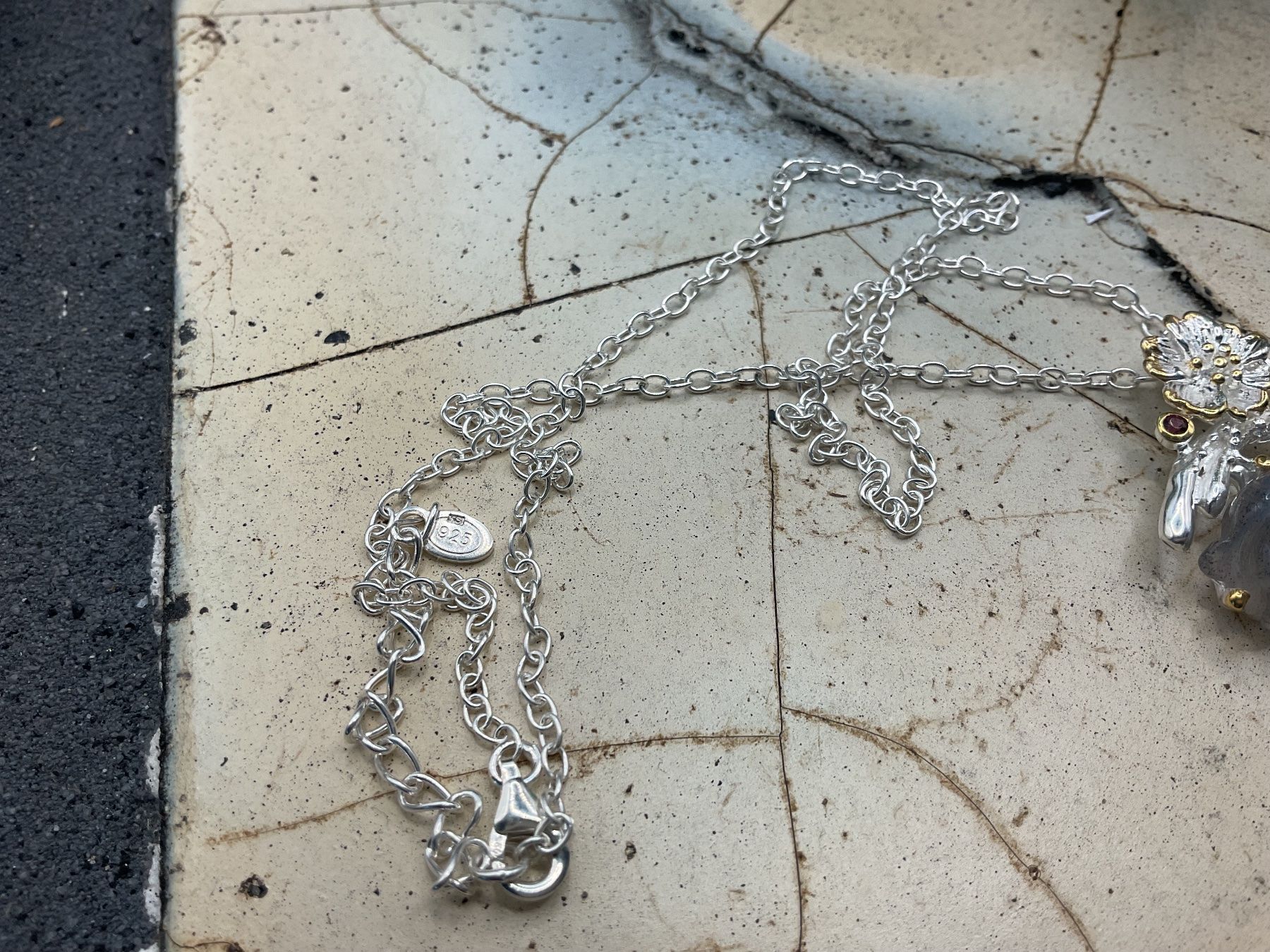 Ciondoli: Wunderschönes Collier und Anhänger Sterlingsilber – Nuovo (secondo la descrizione) da Luzern venduto da S.Kern01 4