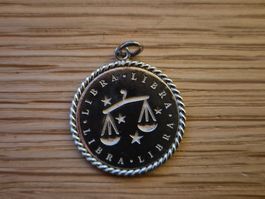Tiffany & Co Silver pendetif Zodiac Balance 925 argent