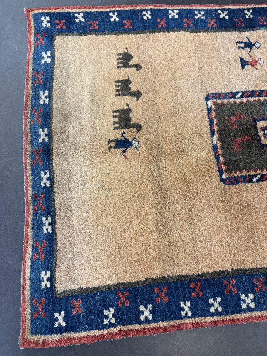 Tapis: Orientteppich handgeknüpft Gabbeh  – Neuf (Voir description) à Liestal par galerie_nategh 3