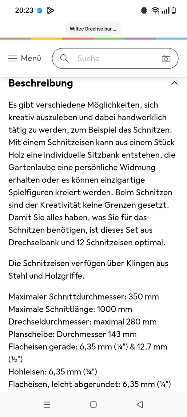 Bänke: Drechselbank Holz – Neu und originalverpackt aus Scharnachtal von jus_6vt6 6