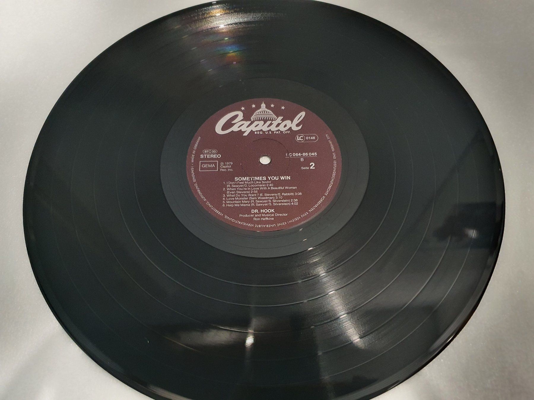Dischi in vinile: Dr. Hook – Sometimes You Win – Usato da Uster venduto da Vinyl-Leidenschaft 6