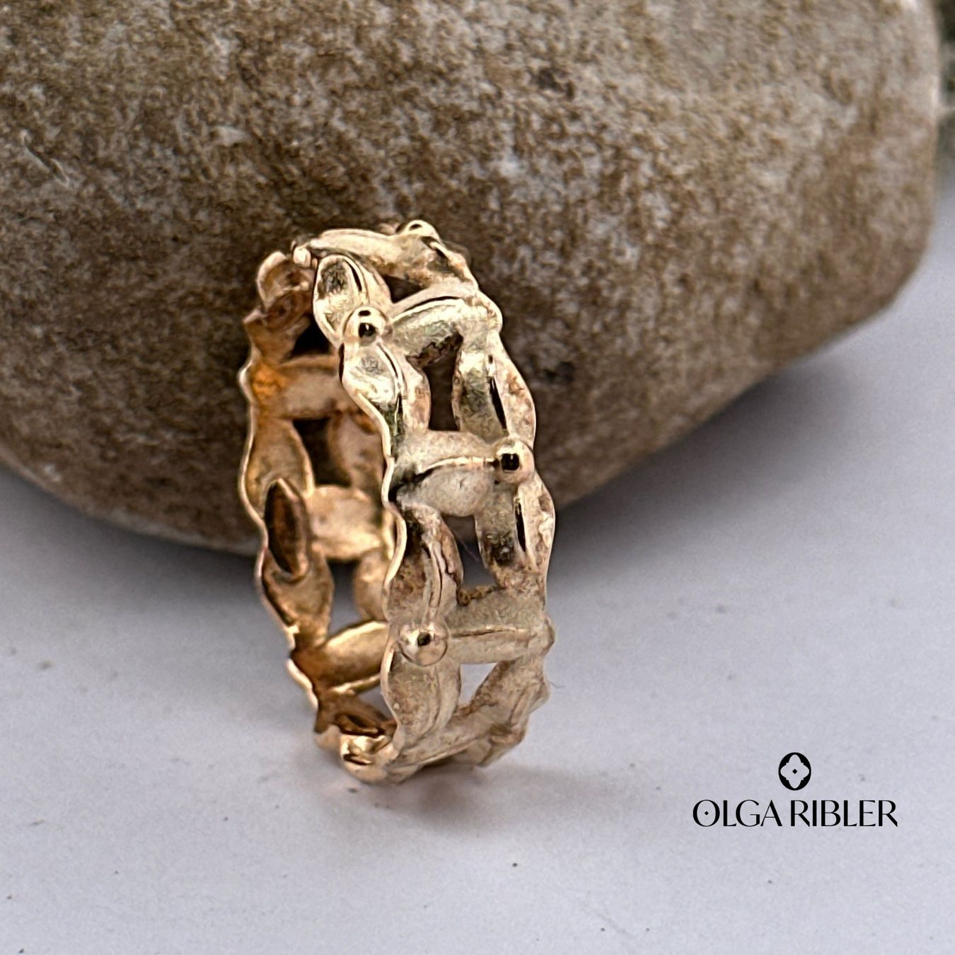 Olga Ribler Anelli: Filigraner Silber Ring 925  Grösse 58 – Nuovo (secondo la descrizione) da Luzern venduto da Schmuckoutlet 2