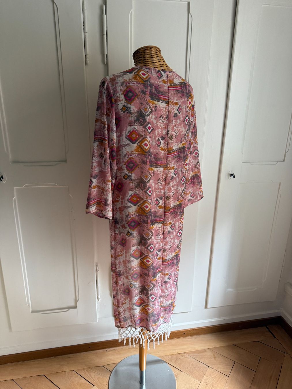 Tom Tailor Vestes: TOM TAILOR - Chiffon Jäckchen rosa gemustert S – D'occasion à Zürich par Diazaio 2