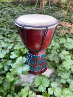 Handgemachte Djembe Trommel, Deko, neuwertig,Top!