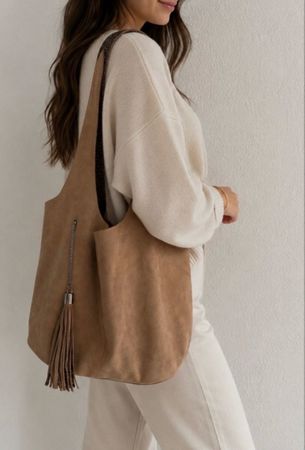 Wildleder Tasche