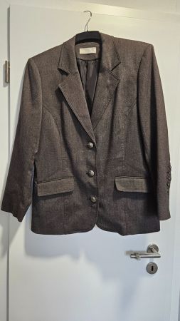 Blazer marrone tg.42 misto viscosa