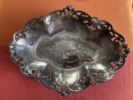 Versilberte Jugendstil Schale ca. 1900