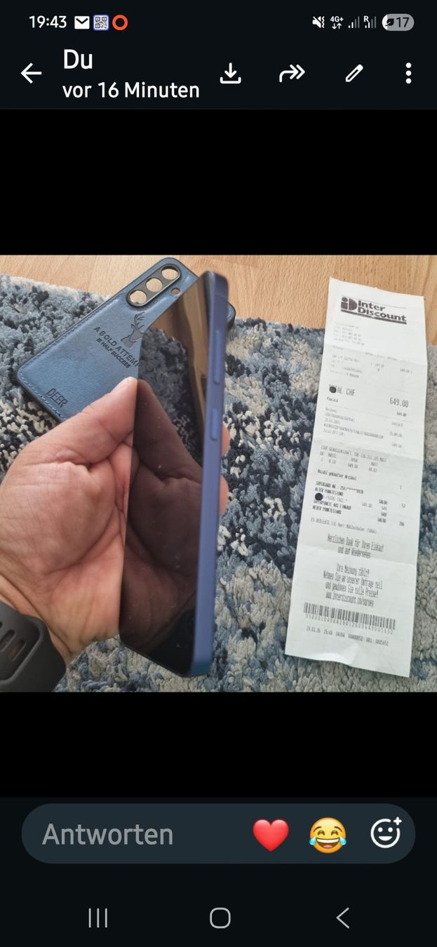 Samsung Portables: SAMSUNG S 25 256 GB  NAVY – Neuf (Voir description) à Wattwil par engidegi 6