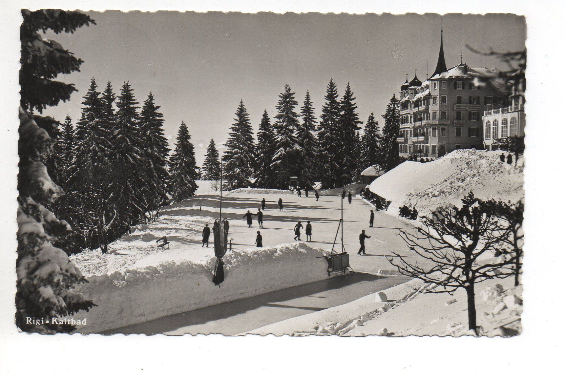 Cartoline postali: RIGI-KALTBAD Eisfeld – Usato da Jona venduto da philajona