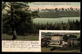 Twannberg, Alpenpanorama, Kurhaus Twannb