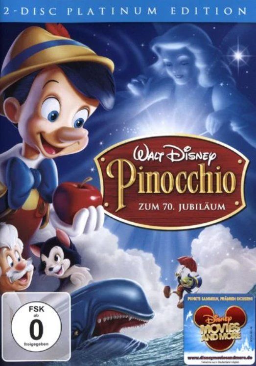 Tutti i DVDs: Pinocchio - Platinum Edition [2 DVDs] – Usato da Dietikon venduto da Ruempfli