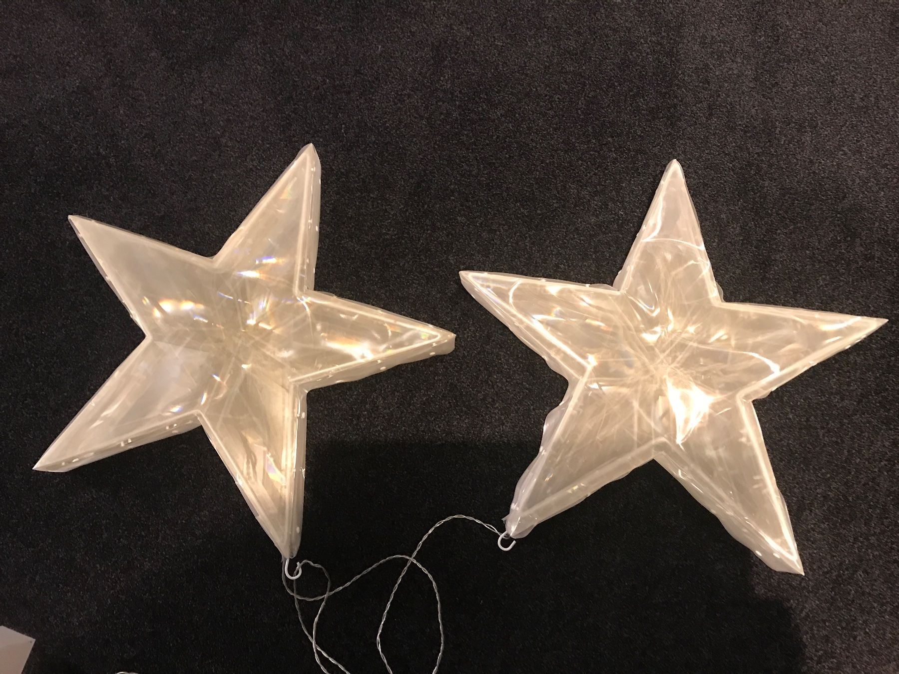 Micasa Ghirlande e barre luminose: 2 grosse Sterne LED weisses Licht – Usato da St. Margrethen SG venduto da kellenbh 1
