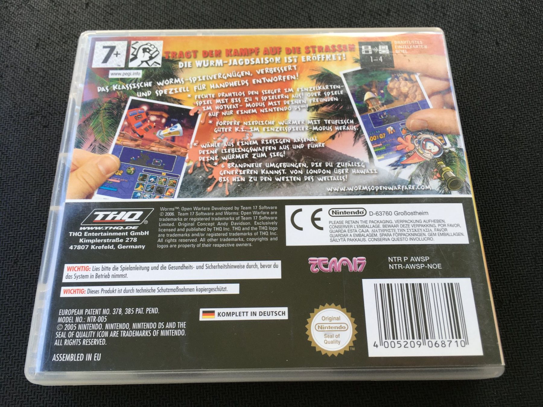 Nintendo Spiele: Worms Open Warfare - Nintendo DS – Gebraucht aus St.Gallen von sjosjo 1