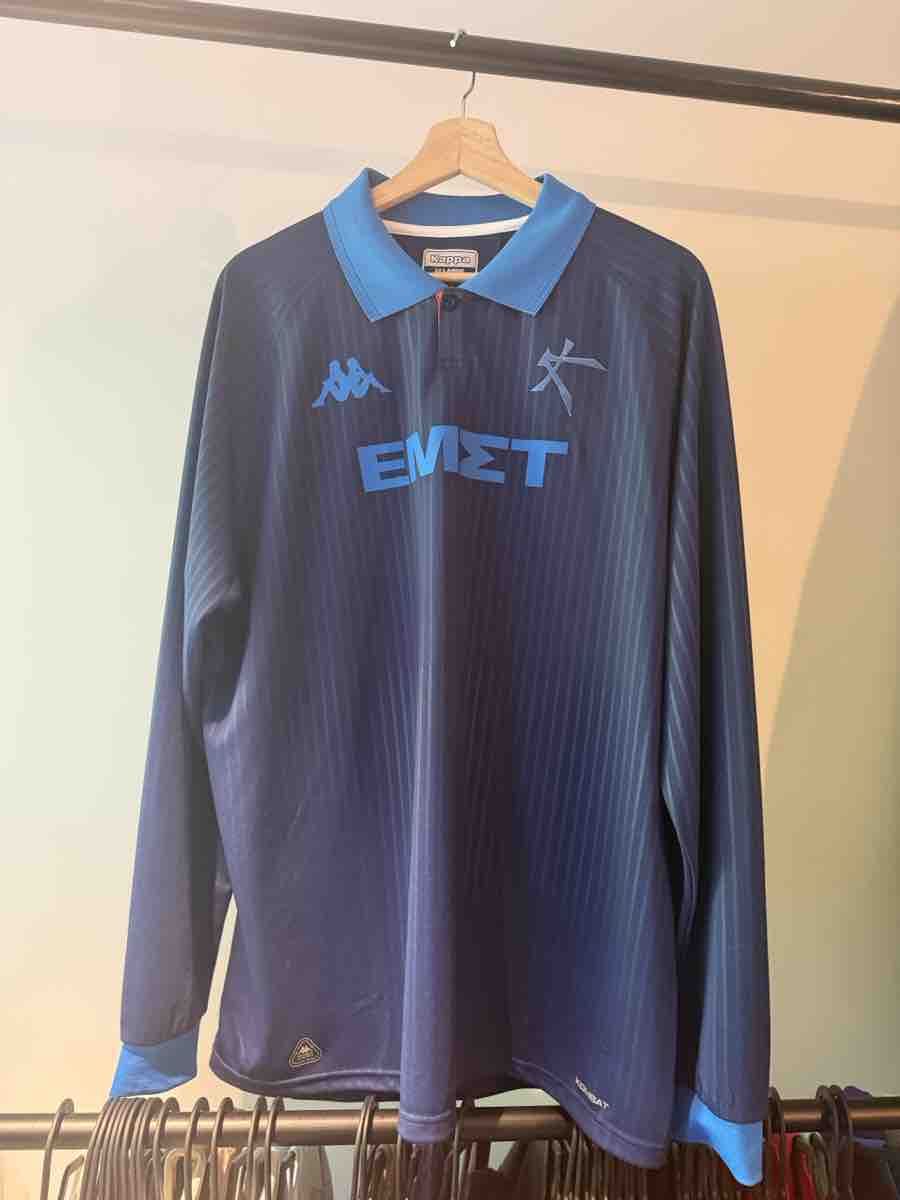 Kappa Canottiere & Pantaloni: Athen Kalithea Trikot Blau – Usato da Meilen venduto da MiasanMia25