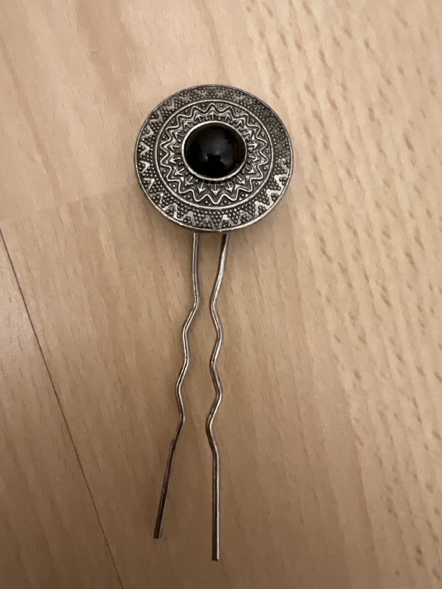 Accessori per capelli: Grosse Haarklammer/ Haarnadel mit Stein – Usato da Luterbach venduto da vatab