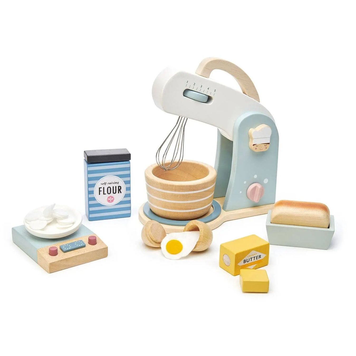 Spiele: Backset mit Küchenmaschine aus Holz ab 3 Jahren – Neu und originalverpackt aus Bühler von mein-wunderland