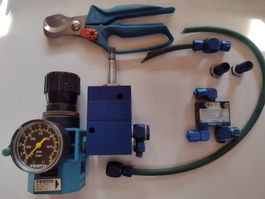 Festo Drucklufteinheit mit Zubehör